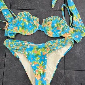 Blackbough Audrey ruched bikini